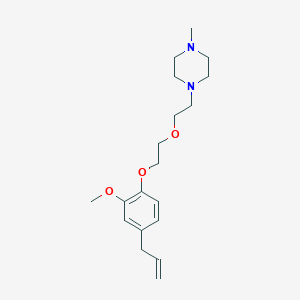 1-{2-[2-(4-allyl-2-methoxyphenoxy)ethoxy]ethyl}-4-methylpiperazine