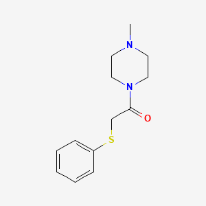 1-(4-Methylpiperazin-1-yl)-2-(phenylsulfanyl)ethanone