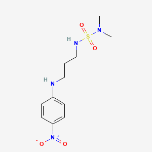 N,N-dimethyl-N'-{3-[(4-nitrophenyl)amino]propyl}sulfamide