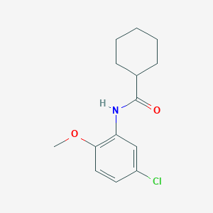 N-(5-chloro-2-methoxyphenyl)cyclohexanecarboxamide