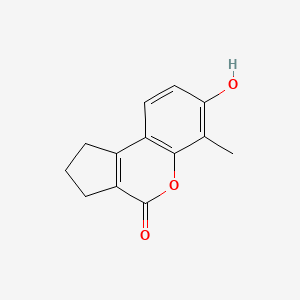 7-hydroxy-6-methyl-2,3-dihydrocyclopenta[c]chromen-4(1H)-one