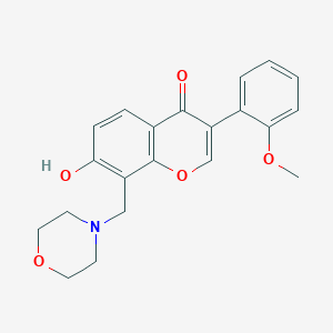 7-hydroxy-3-(2-methoxyphenyl)-8-(4-morpholinylmethyl)-4H-chromen-4-one