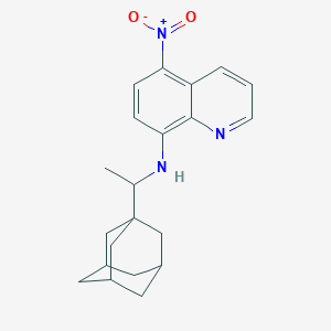 N-[1-(1-adamantyl)ethyl]-5-nitroquinolin-8-amine