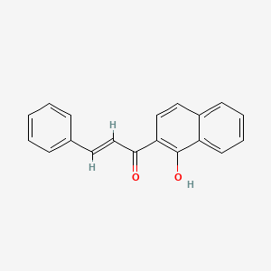 1-(1-hydroxy-2-naphthyl)-3-phenyl-2-propen-1-one