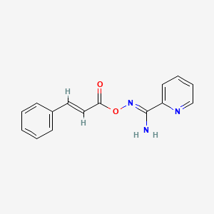N'-(cinnamoyloxy)-2-pyridinecarboximidamide