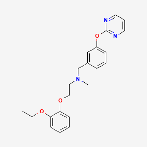 2-(2-ethoxyphenoxy)-N-methyl-N-[3-(pyrimidin-2-yloxy)benzyl]ethanamine