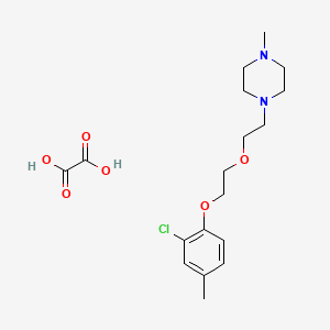 1-{2-[2-(2-chloro-4-methylphenoxy)ethoxy]ethyl}-4-methylpiperazine oxalate