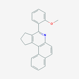 4-(2-methoxyphenyl)-2,3-dihydro-1H-benzo[f]cyclopenta[c]quinoline