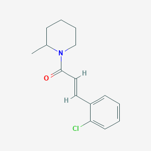 1-[3-(2-chlorophenyl)acryloyl]-2-methylpiperidine