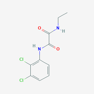 molecular formula C10H10Cl2N2O2 B3918468 N-(2,3-dichlorophenyl)-N'-ethylethanediamide 