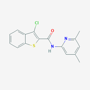 3-chloro-N-(4,6-dimethylpyridin-2-yl)-1-benzothiophene-2-carboxamide