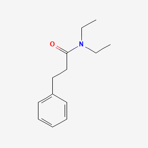 molecular formula C13H19NO B3918997 N,N-diethyl-3-phenylpropanamide CAS No. 18859-19-3