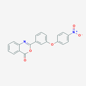 2-[3-(4-nitrophenoxy)phenyl]-4H-3,1-benzoxazin-4-one