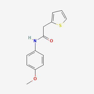 N-(4-methoxyphenyl)-2-(2-thienyl)acetamide