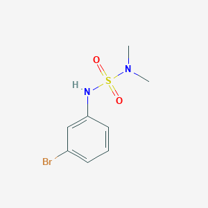 molecular formula C8H11BrN2O2S B3919504 N'-(3-bromophenyl)-N,N-dimethylsulfamide 