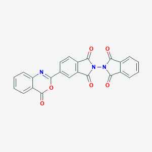 5-(4-oxo-4H-3,1-benzoxazin-2-yl)-2,2'-biisoindole-1,1',3,3'-tetrone