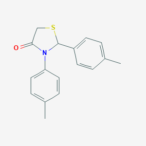 2,3-Bis(4-methylphenyl)-1,3-thiazolidin-4-one