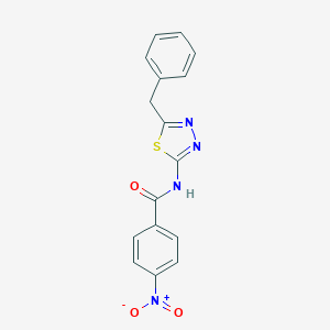 N-(5-benzyl-1,3,4-thiadiazol-2-yl)-4-nitrobenzamide