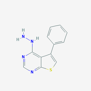 B039200 4-Hydrazino-5-phenylthieno[2,3-d]pyrimidine CAS No. 113246-86-9