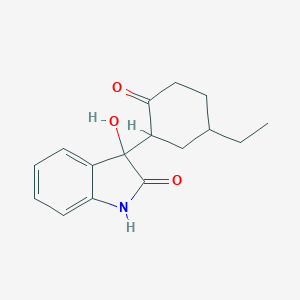 3-(5-ethyl-2-oxocyclohexyl)-3-hydroxy-1,3-dihydro-2H-indol-2-one