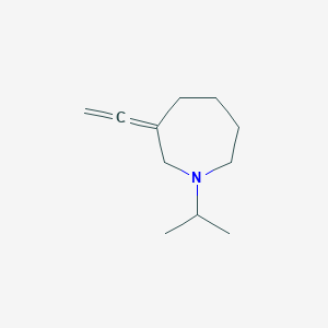 B039208 3-Ethenylidene-1-propan-2-ylazepane CAS No. 113558-38-6