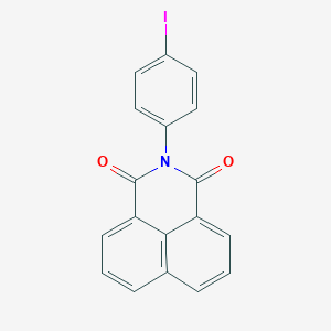 molecular formula C18H10INO2 B392104 2-(4-iodophenyl)-1H-benzo[de]isoquinoline-1,3(2H)-dione 