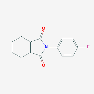 2-(4-fluorophenyl)hexahydro-1H-isoindole-1,3(2H)-dione