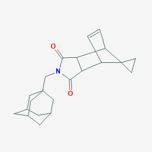 4-(1-Adamantylmethyl)-spiro[4-azatricyclo[5.2.1.0~2,6~]dec[8]ene-10.1'-cyclopropane]-3,5-dione