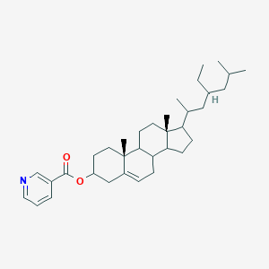 (8xi,9xi,14xi,17xi,20xi)-23-Ethylcholest-5-en-3-yl pyridine-3-carboxylate