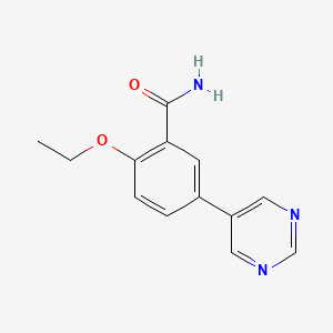 2-ethoxy-5-pyrimidin-5-ylbenzamide