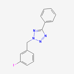 2-[(3-Iodophenyl)methyl]-5-phenyltetrazole