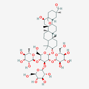 molecular formula C54H88O23 B039229 Paridiformoside CAS No. 112468-35-6