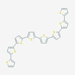 molecular formula C32H18S8 B039230 α-八噻吩 CAS No. 113728-71-5