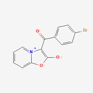 3-(4-bromobenzoyl)[1,3]oxazolo[3,2-a]pyridin-1-ium-2-olate