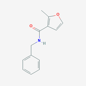 molecular formula C13H13NO2 B392392 N-benzyl-2-methylfuran-3-carboxamide 
