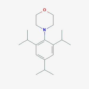 molecular formula C19H31NO B392440 4-[2,4,6-Tri(propan-2-yl)phenyl]morpholine 