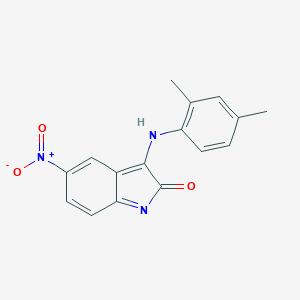 3-(2,4-dimethylanilino)-5-nitroindol-2-one