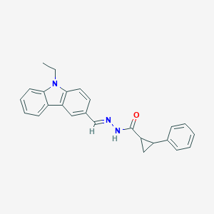 N'-[(9-ethyl-9H-carbazol-3-yl)methylene]-2-phenylcyclopropanecarbohydrazide