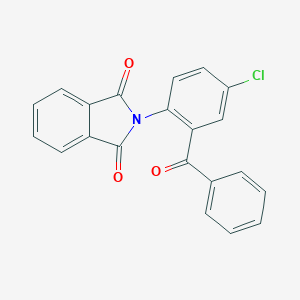 molecular formula C21H12ClNO3 B392495 2-(2-benzoyl-4-chlorophenyl)-1H-isoindole-1,3(2H)-dione 