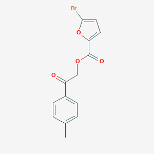 2-(4-Methylphenyl)-2-oxoethyl 5-bromo-2-furoate