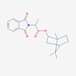 1,7,7-trimethylbicyclo[2.2.1]hept-2-yl 2-(1,3-dioxo-1,3-dihydro-2H-isoindol-2-yl)propanoate