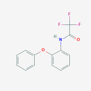 molecular formula C14H10F3NO2 B392635 2,2,2-trifluoro-N-(2-phenoxyphenyl)acetamide 