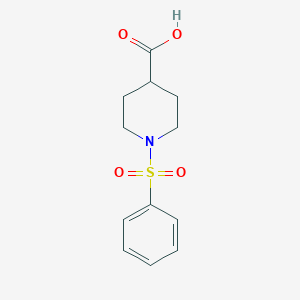 B039269 1-(Phenylsulfonyl)piperidine-4-carboxylic acid CAS No. 122891-92-3