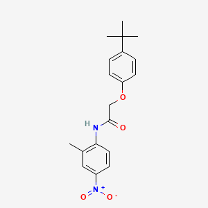 2-(4-tert-butylphenoxy)-N-(2-methyl-4-nitrophenyl)acetamide