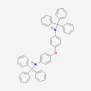 molecular formula C50H40N2O B392791 N-trityl-N-{4-[4-(tritylamino)phenoxy]phenyl}amine 