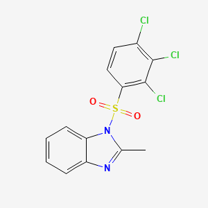 2-methyl-1-[(2,3,4-trichlorophenyl)sulfonyl]-1H-benzimidazole