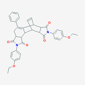 2,8-bis(4-ethoxyphenyl)-5-phenyl-3a,4,6,6a,9a,10,10a,10b-octahydro-6,10-ethenoisoindolo[5,6-e]isoindole-1,3,7,9(2H,8H)-tetrone