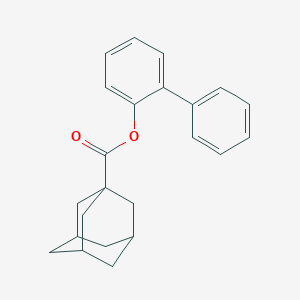 molecular formula C23H24O2 B392811 [1,1'-Biphenyl]-2-yl 1-adamantanecarboxylate 