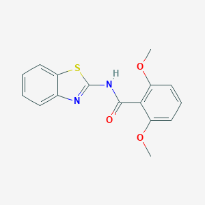N-(1,3-benzothiazol-2-yl)-2,6-dimethoxybenzamide