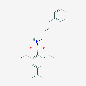 N-(4-phenylbutyl)-2,4,6-tri(propan-2-yl)benzenesulfonamide
